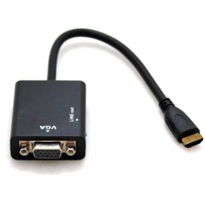 Cabo Conversor HDMI para VGA